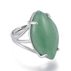 Регулируемые натуральные и синтетические кольца для драгоценных камней&nbsp;RJEW-I068-C-1