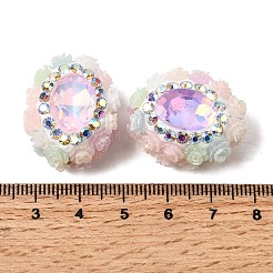 Ручной полимерной глины шариков Rhinestone&nbsp;CLAY-Z005-02