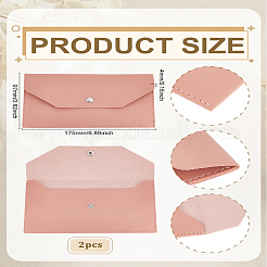 2 шт. кошельки из искусственной кожи&nbsp;AJEW-LP0009-14