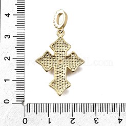 Латунные эмалированные европейские подвески с подвесками&nbsp;KK-B136-09G-02