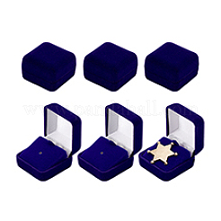 Пластиковая обложка с бархатными упаковочными коробками для брошей&nbsp;VBOX-WH0012-08A