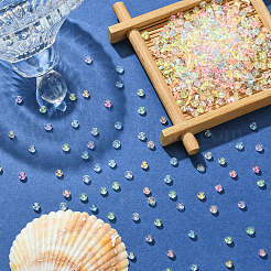 3432шт 12 цвета 8/0 светящиеся в темноте светящиеся прозрачные стеклянные круглые бусины&nbsp;LUMI-CJ0001-01