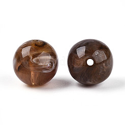 Круглые акриловые бусины&nbsp;OACR-R029-16mm-19A