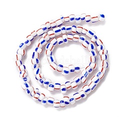 Бусы лэмпворк ручной работы&nbsp;BLOW-K001-01B-10