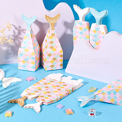 12шт 2 цвета бумажные коробки конфет&nbsp;CON-TA0001-16