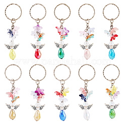 Стеклянный брелок ангела&nbsp;KEYC-TAC00034