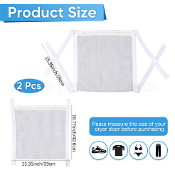 2 шт. полиэстеровая сетка для хранения вещей на молнии&nbsp;ABAG-CN0001-16