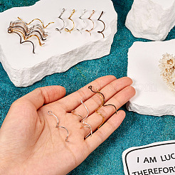 40 шт. 5-х цветные латунные волнистые штифты&nbsp;FIND-TA0004-73