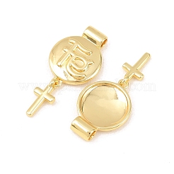 Латунные подвески&nbsp;KK-F931-30A-G