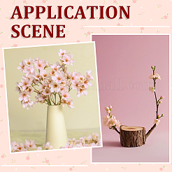 100 шт. головки искусственных цветов из ткани&nbsp;DIY-SP0006-10