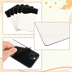 10 шт. держатель для карт из искусственной кожи на заднюю панель телефона&nbsp;AJEW-SP0002-95C