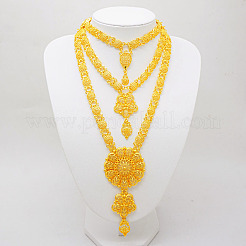 Многослойное ожерелье из цветочного сплава&nbsp;FS-WGF7DE4-01