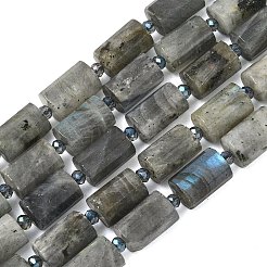 Природные лабрадорита бисер нитей&nbsp;G-G453-E10-10x14mm