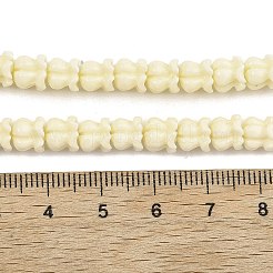 Нити резных бусин из синтетического коралла&nbsp;CORA-C004-04