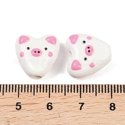 Фарфоровые бусины ручной работы&nbsp;LS-PORC-P035-01A-03