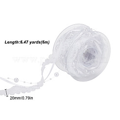 1 рулон полиэстеровой цветочной кружевной отделки&nbsp;OCOR-HY0001-08A