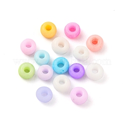 5250шт 15 цвета 8/0 непрозрачных бусины из матового стекла&nbsp;SEED-YW0001-74-A