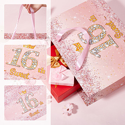 Бумажные пакеты с ручками на шестнадцатилетие&nbsp;CARB-SP0001-02