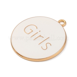 Подвески из эмали и сплава&nbsp;ENAM-M009-02C-01G