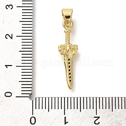 Стойки обшивки латунь микро проложить Циркон подвеску&nbsp;KK-Z086-52G-01