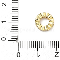 Латунные микро проложить Цирконий Европейский бисером&nbsp;KK-P345-03G-01