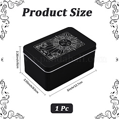 Железные коробки для коллекционирования карт Таро CON-WH20021-002A