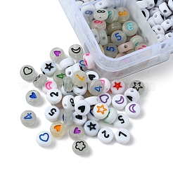 8 стиль непрозрачных акриловых бусин&nbsp;SACR-FS0001-27