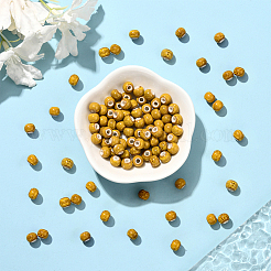 120шт фарфоровые бусины ручной работы&nbsp;PORC-LT0001-13C