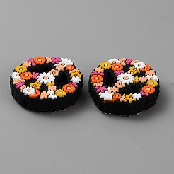 Фокальные бусины из пищевого силикона&nbsp;LS-SIL-WH0001-66A