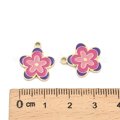 Подвески из нержавеющей стали 304 с эмалью&nbsp;STAS-D384-05B-G