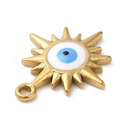 Подвески из настоящей 304 нержавеющей стали с покрытием из 18-каратного золота&nbsp;STAS-A084-23G-01