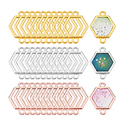 180 шт. 3 стиля полых рамных литейных соединителей&nbsp;FIND-PH0022-88