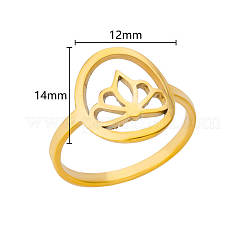 Индивидуальные специальные кольца из нержавеющей стали 304 для женщин&nbsp;FS-WG32BFC-04