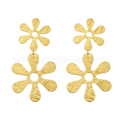 Серьги-гвоздики из нержавеющей стали 304 для женщин&nbsp;EJEW-K268-12D-G