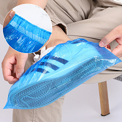 Пластиковые одноразовые водонепроницаемые бахилы&nbsp;AJEW-WH20121-18