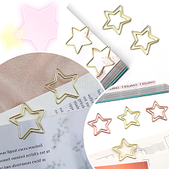 60 шт. железные скрепки&nbsp;AJEW-SP0003-05