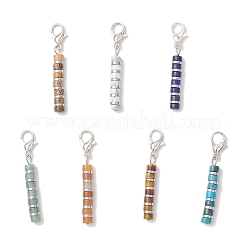 7 шт. подвесные украшения из смешанных натуральных и синтетических камней&nbsp;HJEW-JM03688