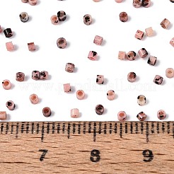 Цилиндрические стеклянные бусины Пикассо&nbsp;GLAA-T028-12A-02