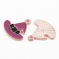 Подвески из эмалевого сплава легкого золота&nbsp;LS-ENAM-T018-19A