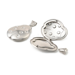 Подвески-медальоны из нержавеющей стали 316&nbsp;STAS-K321-01P