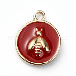 Подвески из эмали и сплава&nbsp;ENAM-CJC0013-05B