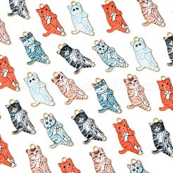 Подвески из сплава 40шт 4 цветов&nbsp;FIND-CJ0002-01