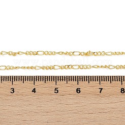 Женское колье из латуни figaro&nbsp;X-NJEW-P265-28G