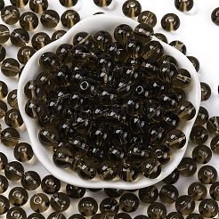 Стеклянные бусины прозрачных цветов&nbsp;SEED-Z004-T8MM-02