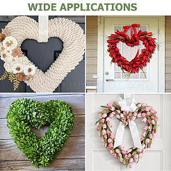 2шт железные рамки для венков&nbsp;DIY-CP0013-24A