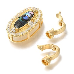 Латунное микропейв&nbsp;KK-K389-013G