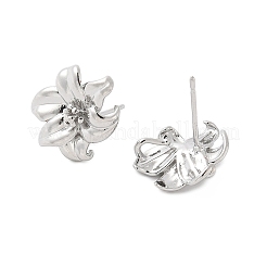 Латунные серьги&nbsp;KK-U069-01P