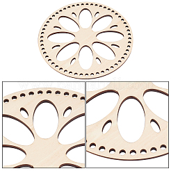 Днища деревянных корзин&nbsp;AJEW-WH0126-08B