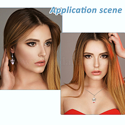 Подвеска из стекла и сплава&nbsp;PALLOY-FH00045