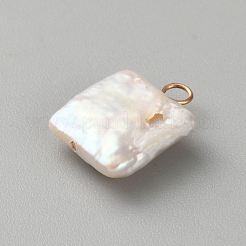 Подвески из натурального барочного жемчуга Кеши&nbsp;KK-CJC0025-001G-06